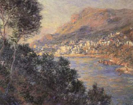Claude Monet Monte Carlo vu de Roquebrune China oil painting art